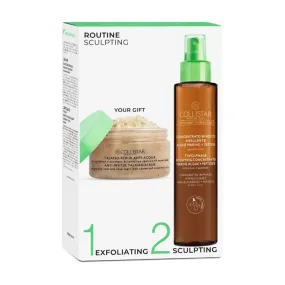 Collistar - Routine Snellente - (1 - Esfoliare) Talasso-Scrub Anti-Acqua - (2 - Snellire) Concentrato Bifasico Snellente Alghe M